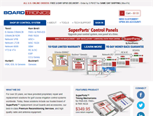 Tablet Screenshot of boardtronics.com